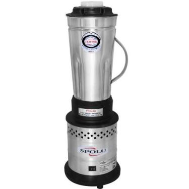 Imagem de Liquidificador Economy Alta Rotação 2 Litros Inox SPL022ECO Spolu 220V