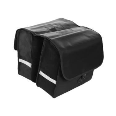 Imagem de YIJU Bolsa de alforje para bicicleta, organizador de bagagem para atividades ao ar livre, bolsa de selim à água para viagens e ciclismo.