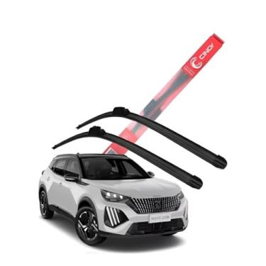 Imagem de Jogo Palheta Limpador De Parabrisa Peugeot 2008 2020 2021 2022 Encaixe específico