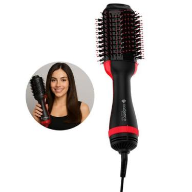 Imagem de Escova Secadora Alisadora Modeladora Potente Cadence RougeStyle 1200W 