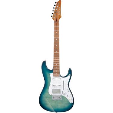 Imagem de Guitarra Ibanez AZ AZ22S1F-TXB Transparent Turquoise Burst