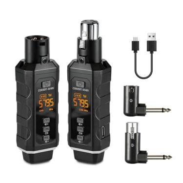 Imagem de Transmissor e receptor XLR sem fio UHF profissional