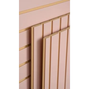 Imagem de Placas Adesivas Ripada MDF 45/11 Rosa (100)