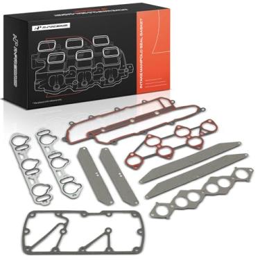 Imagem de A-Premium Kit de junta de vedação do coletor de admissão adequado para Nissan Maxima 1989-1994 Conjunto de juntas do coletor de admissão do motor, 3.0L V6 GAS SOHC DOHC naturalmente aspirado