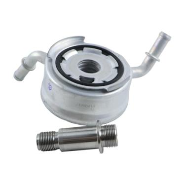 Imagem de Lesurey Refrigerador de óleo do motor 68271639AD 68271639AC compatível com RAM 1500 2019-2024