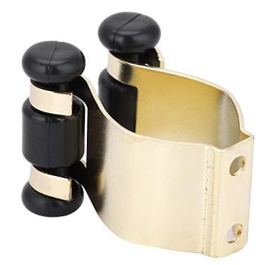 Imagem de Taco de Sinuca de Ferro, Suporte para Taco de Sinuca, Rack Com Economia de Espaço, Leve, Resistente, Dourado, 1,5 X 0,79 X 1,1 pol.