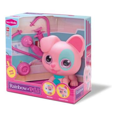 Imagem de Boneco Rainbow Pets Dodoi Dog Cachorrinho Brinquedo Bambola