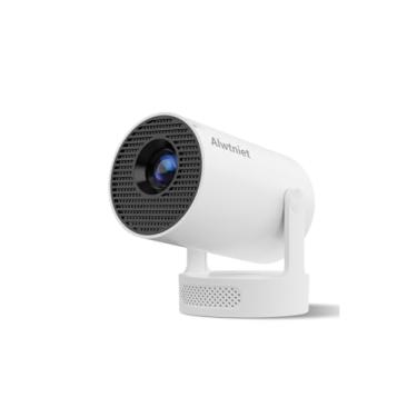 Imagem de HY320 Mini Projetor Portátil Wifi6 BT 5.0, Projetors Inteligente Full HD 720P Android 11, Projetor Externo Suporte 4K com 390 ANSI 10000 Lumens, Projector Rotativo 180° para Celular/Notebook