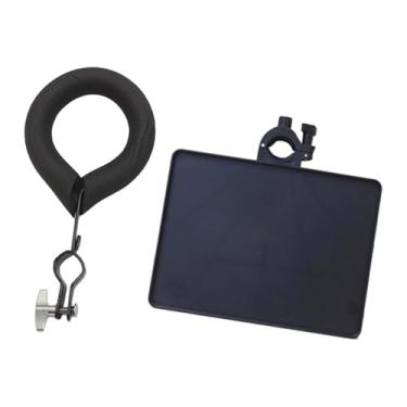 Imagem de oshhni Gancho extensor para estante de partitura, suporte para violino, portátil, com design de clipe estável, fixação por grampo para salas de ensaio e, Estilo 1