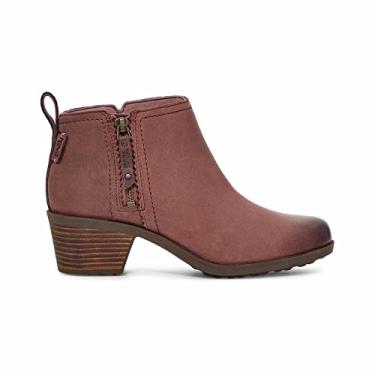 Imagem de Teva Botas femininas Anaya Bootie Rr duráveis e confortáveis à prova d'água Chelsea, Burlwood, 6