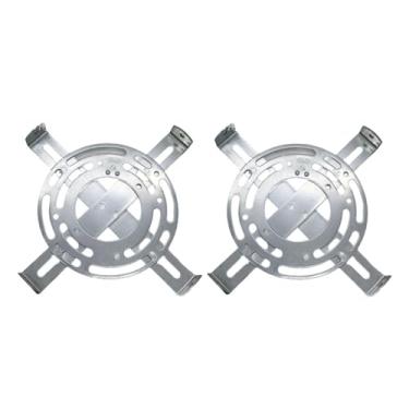 Imagem de Bothyi Suporte de montagem para luminária (2 peças), placa de montagem e rente ao teto para sala de estar e cozinha.