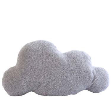 Imagem de Boneca de brinquedo de pelúcia Grey Cloud 25 cm para presente infantil