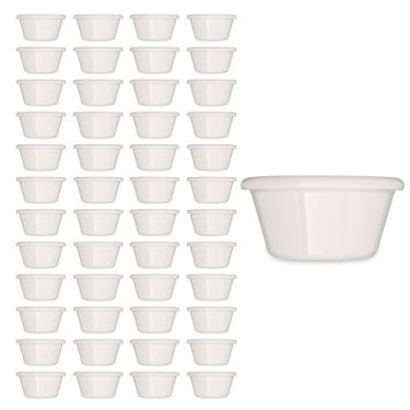 Imagem de Carlisle 4312342 Ramekin liso, capacidade de 85 g, osso (caixa com 48)