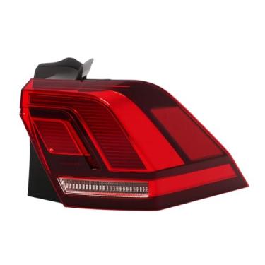 Imagem de Aspaton Conjunto de luz traseira externa compatível com 2018-2023 Ti-guan Driver (passageiro) Lanterna traseira lateral 5NN945095A VW2804126 (5NN945096A VW2805126) (direita)