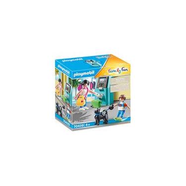 Imagem de Playmobil - Caixa Eletrônico E Turista - Family Fun - 70439