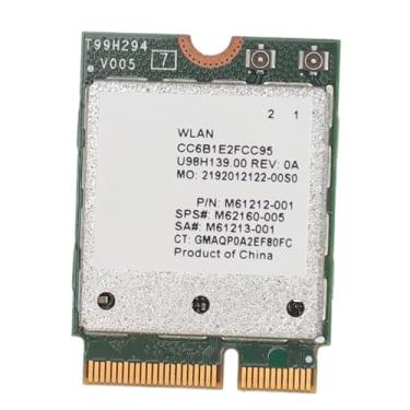 Imagem de Ymiko Adaptador de Rede Sem Fio de Banda Dupla M.2 WiFi 6, Placa USB 3.0 de Alta Velocidade de 2400 Mbps para PCIe WiFi para Laptop de Mesa, Suporta 5 GHz/2,4 GHz Com Antena