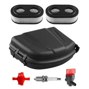 Imagem de Filtro de ar, filtro de ar base e filtro de ar capa adequada para cortador de grama Craftsman M110 140cc TB110 TB200 P702 09P702 103M02 550EX 625EX