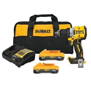 Imagem de DEWALT DCD801QQQ2 20V Max XR Kit de berbequim sem fios com pilhas Powerpack e carregador (DCD801QQQ2)
