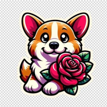 Imagem de Adesivo de Animais Kawaii para Quarto, Decoração de Paredes, Cadernos e Espaços Infantis - Fofo e Colorido 50x50cm