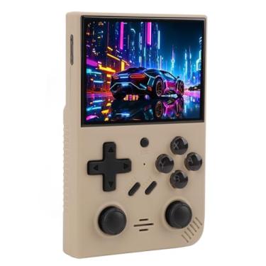 Imagem de Ymiko Console de Jogos Portátil Com Tela LCD IPS de 3,5 Polegadas, Processador Quad Core de 1,5 GHz para Viagens, Casa e Uso Externo Dispositivo de Jogo retrô Compacto (64G)