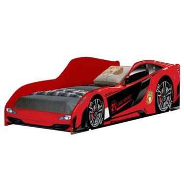 Imagem de Cama Infantil Carro Vermelho - Loja Tigo