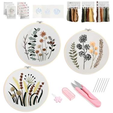 Imagem de Kit Bordado, Kit Bordado Iniciante, Bordado, Kit de Bordado para Iniciantes, Bordado Kit, Kit de Bordado, Kit de Croche, Punch Needle Kit