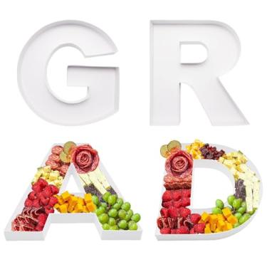 Imagem de ZIJRXQ Caixa decorativa preenchível em forma de carta de papelão de 30 cm para charcutaria (GRAD)