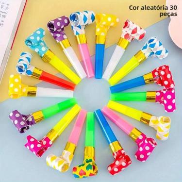 Imagem de Brinquedos Criativos E Engraçados Para Festas, 30, 40, 50 Peças, Apito