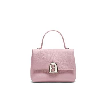 Imagem de Bolsa de ombro feminina de couro LA FESTIN, mini bolsa transversal, perfeita para encontros e ocasiões formais, rosa