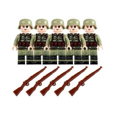 Imagem de Figuras De Soldados Militares Da Segunda Guerra Mundial, Brinquedos De