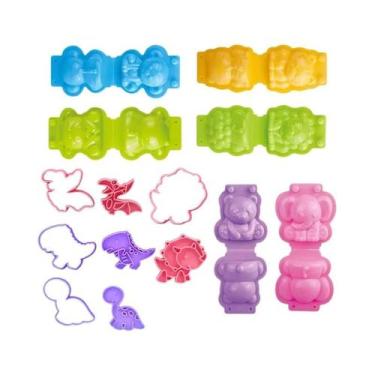 Imagem de Kit De Moldes De Massinha 3D Para Crianças, Ferramentas De Argila DIY 