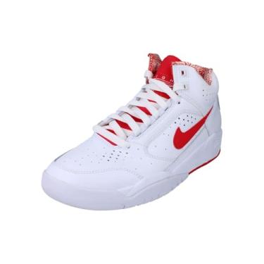 Imagem de Nike Mens Air Flight Lite Mid DJ2518 101 Scottie Pippen - Size 12 White/University Red