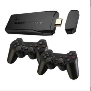 Imagem de GAME STICK Retrô 2.4G Wireless Mini Game 64GB 20.000 Jogos sem Fio LH-68