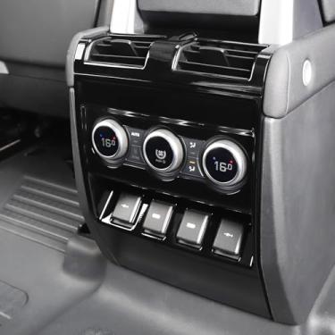 Imagem de SFWAYA Capa traseira antichoque para 2020-2025 2026 Land Rover Defender 90 110 130 ventilação de ar condicionado Capa protetora painel interior puxador capa de acabamento acessórios de suprimentos de