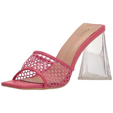 Imagem de YOKI Sapato feminino de salto aberto, rosa, 35