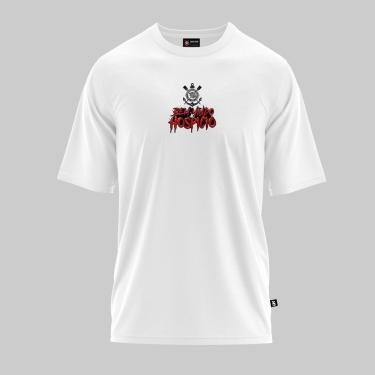 Imagem de Camiseta Corinthians Oversized Oficial Bem Vindo Ao Hospício-Masculino