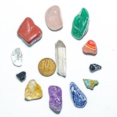 Imagem de Kit de Minerais Para Curso Escola Flor da Vida Edgar Martins - Cristai