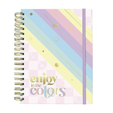 Imagem de Caderno Smart Colegial com 80 Folhas Reposicionáveis e 10 Divisórias - Enjoy