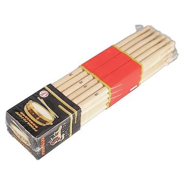 Imagem de RiToEasysports Baquetas de Tambor, 12 Pares de Baqueta de Madeira 7a, Baqueta de Madeira para Iniciantes, Acessórios de Percussão para Estudantes, Bateristas