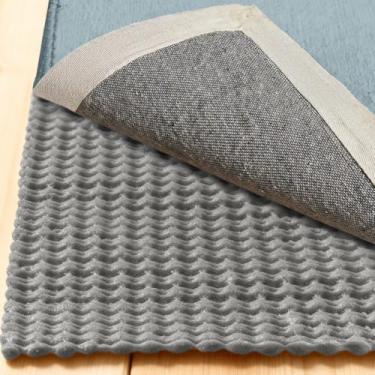 Imagem de GORILLA GRIP Almofada de aderência de tapete extragrossa dupla face premium para pisos de madeira, almofadas respiráveis resistentes ao deslizamento para proteção de tapete de área de tapete, tapetes