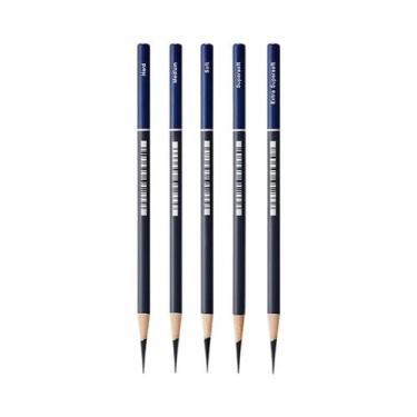 Imagem de Conjunto De Desenho Para Artistas 5 6PCS Lápis De Carvão E Grafite Fab