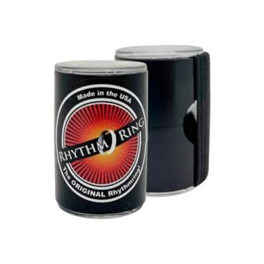 Imagem de RhythmRing - Agitador de Música em Anel - Instrumentos de Percussão para Adultos - Shakers, Violão Acústico - Preto