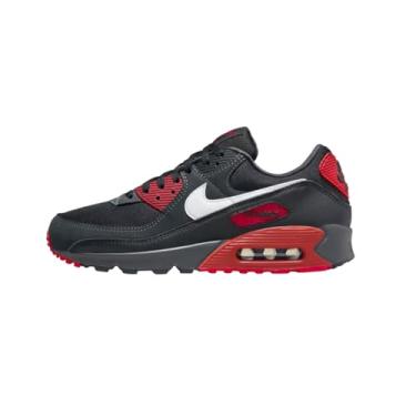 Imagem de Nike Tênis masculino Air Max 90 Premium, Summit branco/preto/vermelho místico, 38