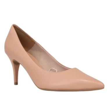 Imagem de Scarpin Feminino Couro Bottero 353701 Salto Fino 7,5 cm Bico Fino Elegante Conforto (Nude, BR, Adulto, Numérico, 35)