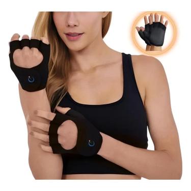 Imagem de Luva Musculação Em Neoprene Materal De Alta Qualidade Preto