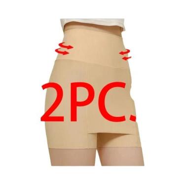 Imagem de Shorts De Segurança Femininos De Cintura Alta Com Controle De Barriga,