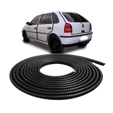 Imagem de Mini Borracha Couro Cobra Protetor 7X10Mm Gol G1 G2 G3 10M