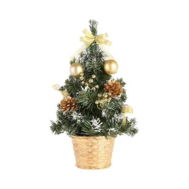 Imagem de Árvore De Natal Artificial Mini De 30cm Para Decoração De Mesa, Decora