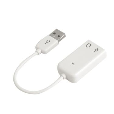Imagem de Adaptador placa de som externa usb 7.1 Fone e Microfone