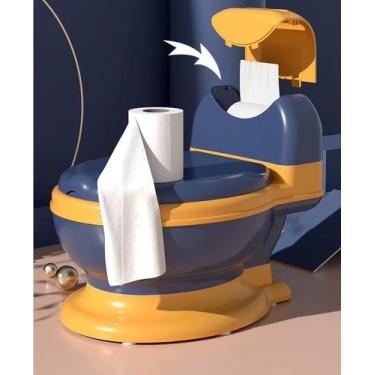 Imagem de Privadinha Infantil Re05 Troninho de Peniquinho - Pro Baby, Azul